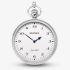 Sekonda Classic Silver & Brass Chain Pocket Watch 1792