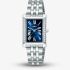 Lorus Ladies Rectangular Blue Dial Bracelet Watch RG231YX9