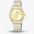 Lorus Ladies Classic Gold Dial Two Tone Bracelet Watch RJ280BX9