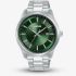 Lorus Mens Green Dial Bracelet Watch RH929RX9
