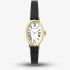 Timex Ladies Cavatina Black Leather Strap Watch TW2W78300