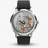 Timex Mens X Peanuts Marlin Automatic Space Black Leather Strap Watch TW2W87200