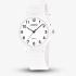 Calypso Ladies Easy Time White Plastic Strap Watch K5880/1