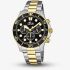 Lotus Mens Classic Two-Tone Black Chronograph Dial Watch L18757/2