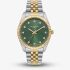 Lee Cooper Ladies Green Crystal Dial Two Tone Bracelet Watch LC08400.270