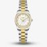 Lee Cooper Ladies White Mother of Pearl Crystal Dial Two Tone Bracelet Watch LC08155.220