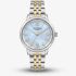Lee Cooper Ladies Blue Mother of Pearl Two Tone Bracelet Watch LC08371.220