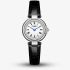 Lee Cooper Ladies White Dial Black Leather Strap Watch LC08205.331
