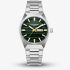 Lee Cooper Mens Green Dial Day/Date Bracelet Watch LC08363.370