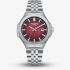 Lee Cooper Mens Red Dial Bracelet Watch LC08395.380