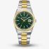 Lee Cooper Mens Green Dial Two Tone Bracelet Watch LC08374.270