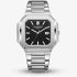 Lee Cooper Mens Black Square Dial Bracelet Watch LC08269.360