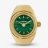 Fossil Ladies Gold Tone Ring Watch ES5308
