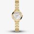 Fossil Ladies Heidi Mother of Pearl Dial Golden Bracelet Watch ES5501