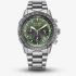 Citizen Mens Promaster Eco-Drive Green Dial Chronograph Watch CA4664-60W