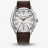 Citizen Mens Eco-Drive Terra Force Brown Leather Strap Watch AW1890-19B