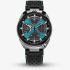 Citizen Mens Limited Edition Promaster Bullhead Racing Chronograph Blue Dial Black Leather Strap Watch AV0106-01L