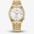 Citizen Ladies Tsuyosa 60 White Dial Golden Bracelet Watch NK0032-56A