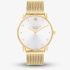 Coach Ladies Elliot Gold Tone Mesh Bracelet Watch 14504208