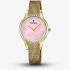 Festina Ladies Mademoiselle Gold Tone Pink Watch  F20495/2