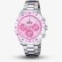 Festina Ladies Pink Ceramic Chronograph Watch F20693/2