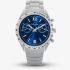Orlam Mens Legend Blue Dial Silver Bracelet Watch ORSSBLE004