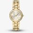 Armani Exchange Ladies Audora Gold Tone Bracelet Watch AX4409