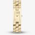 Armani Exchange Ladies Aria Gold Tone Bracelet Watch AX4701