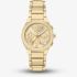 Armani Exchange Ladies Sync Gold Tone Bracelet Watch AX6034