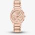 Armani Exchange Ladies Sync Rose Gold Tone Bracelet Watch AX6035