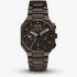 Armani Exchange Mens Bass Dual-Time Brown Bracelet Watch AX1479