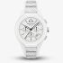 Armani Exchange Mens Sync White Chronograph Strap Watch AX4175