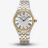 Seiko Ladies Caprice Two Tone White Dial Watch SUR612P1