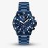 Emporio Armani Mens World Explorer Blue Chronograph Dial Bracelet Watch AR70024