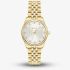 BOSS Ladies Graceful Gold Tone Crystal Silver Dial Watch 1502810