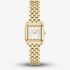 BOSS Ladies Mae Petite Gold Tone Rectangle Watch 1502823