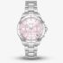 BOSS Ladies Alley Lux Crystal Pink Dial Quartz Watch 1502825