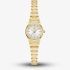 BOSS Ladies Candor Gracey Golden Silver Dial Bracelet Watch 1502863