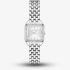 BOSS Ladies Mae Petite Square Silver Dial Bracelet Watch 1502882
