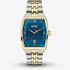 BOSS Mens Principle Arc Two Tone Blue Dial Bracelet Watch 1514354