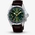 Seiko Mens Prospex Alpinist GMT Green Dial Strap Watch HBC007J1