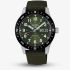 Seiko Mens 5 Sports Field Automatic Green Fabric Strap Watch HDB008K1