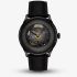 Tissot Chemin Des Tourelles Skeleton Dial Black Leather Strap Watch T139.836.36.441.00