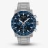 Tissot Mens SuperSport Blue Chronograph Dial Stainless Steel Bracelet Watch T125.417.11.041.00