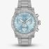 Tissot Mens SuperSport Ice Blue Chronograph Dial Stainless Steel Bracelet Watch T125.417.11.351.00