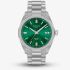 Tissot Mens PRC100 Solar Green Dial Bracelet Watch T151.422.11.091.00