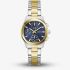 Guess Ladies Birdie Two Colour Blue Dial Bracelet Watch GW1031L3