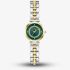 Guess Ladies Leena Two Colour Green Dial Crystal Bracelet Watch GW0994L3