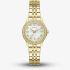 Guess Ladies Colette Gold Tone Crystal Bracelet Watch GW1027L2