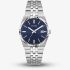 Guess Mens Vincent Silver & Blue Bracelet Watch GW1153G1
